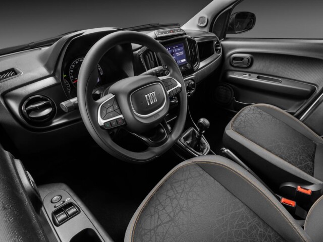 Fiat Mobi Trekking 2026 interior painel Fiat Mobi Trekking 2026 interior painel