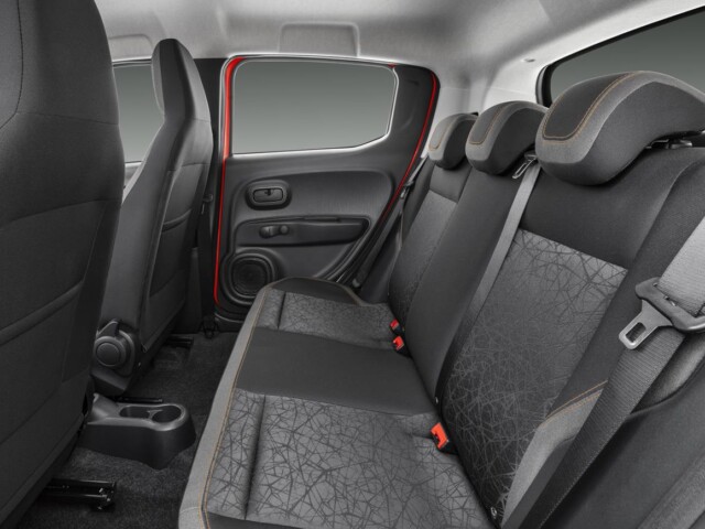 Fiat Mobi 2026 interior banco traseiro Fiat Mobi 2026 interior banco traseiro