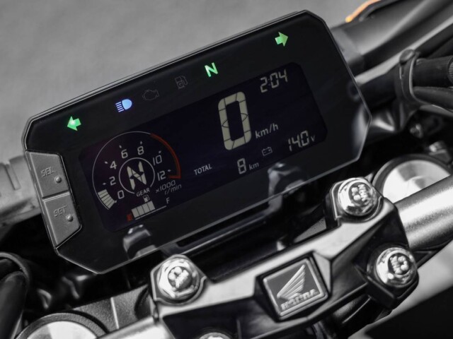 Honda CB300F Twister 2026 painel Honda CB300F Twister 2026 painel