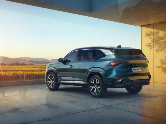 Renault Boreal 2026 traseira Renault Boreal 2026 traseira