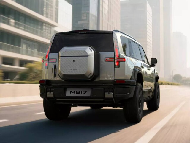 Dongfeng MHero M817 traseira rear view Dongfeng MHero M817 traseira rear view
