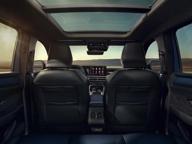 Renault Boreal interior Renault Boreal interior
