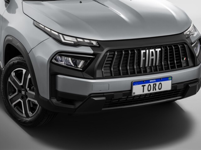 Fiat Toro 2026 detalhe dianteira Fiat Toro 2026 detalhe dianteira