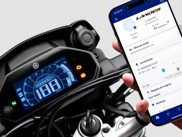 Yamaha Lander XTZ 250 2025 connected Yamaha Lander XTZ 250 2025 connected