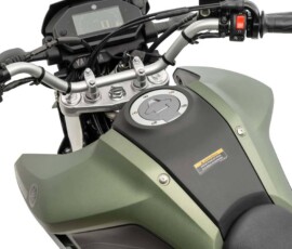 Yamaha Lander XTZ 250 detalhe tanque e painel Yamaha Lander XTZ 250 detalhe tanque e painel