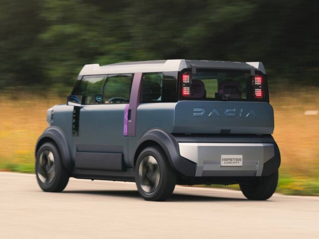 Dacia Hipster traseira Dacia Hipster traseira