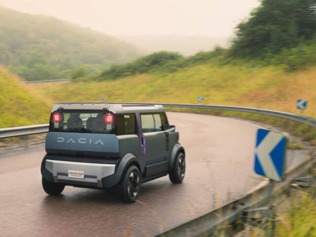 Dacia Hipster traseira Dacia Hipster traseira
