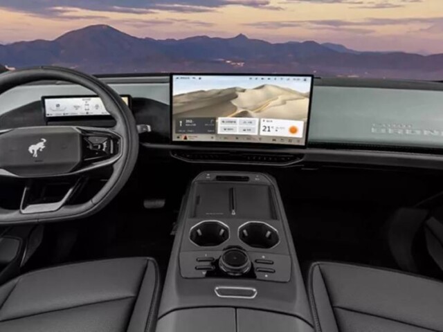 Ford Bronco New Energy EV china interior Ford Bronco New Energy EV china interior