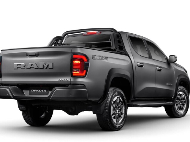 Ram Dakota traseira Ram Dakota traseira