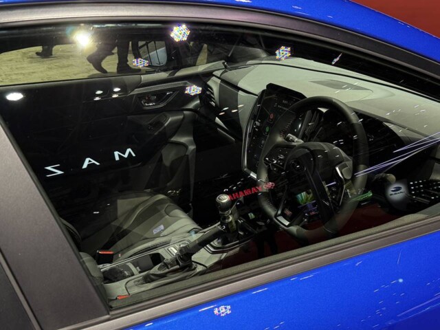 Subaru Performance B STI interior Subaru Performance B STI interior
