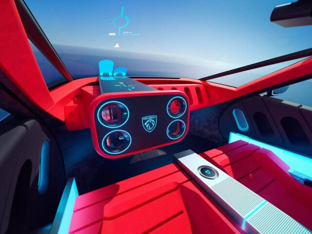 Peugeot Polygon Concept interior Peugeot Polygon Concept interior