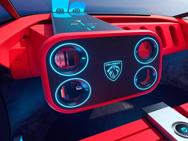 Peugeot Polygon Concept interior Peugeot Polygon Concept interior