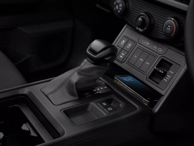 Toyota Hilux 2026 2027 interior console Toyota Hilux 2026 2027 interior console