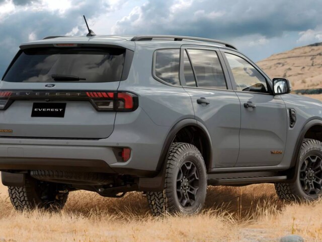 Ford Everest Tremor 2026 traseira Ford Everest Tremor 2026 traseira