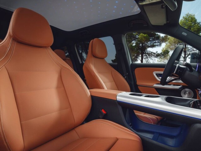 Mercedes GLB 2026 2027 interior banco dianteiro Mercedes GLB 2026 2027 interior banco dianteiro