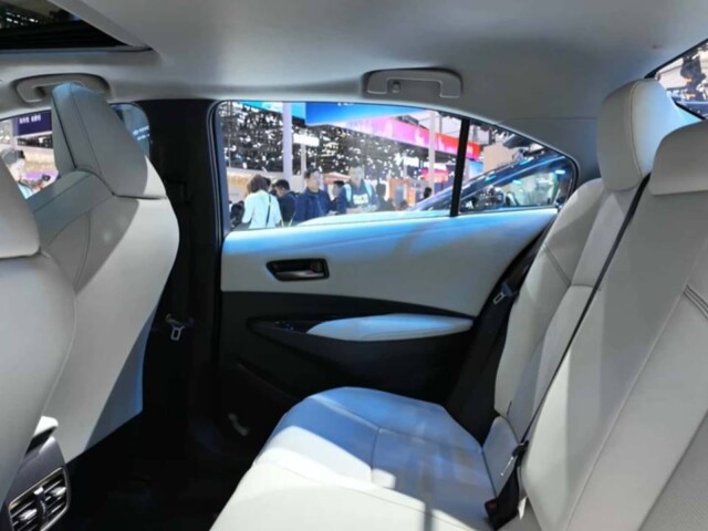 Toyota Corolla 2026 interior banco traseiro Toyota Corolla 2026 interior banco traseiro
