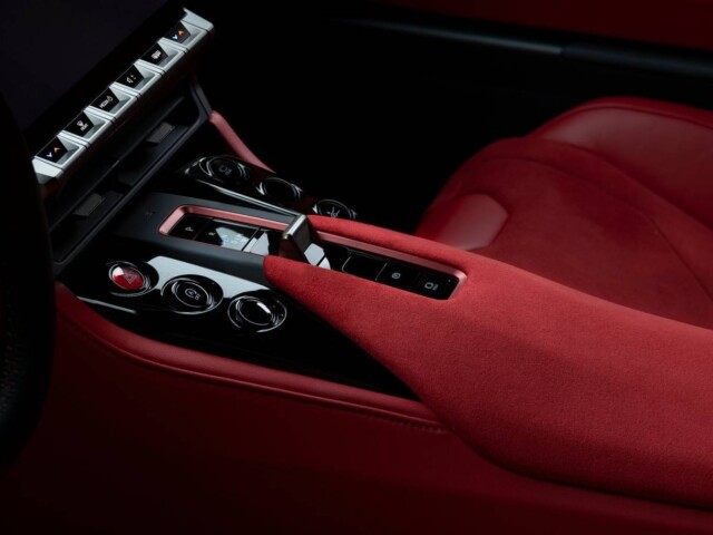 Toyota GR GT interior console Toyota GR GT interior console