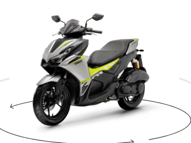 Yamaha Aerox prata Yamaha Aerox prata