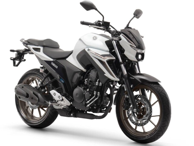 Yamaha Fazer FZ25 2026 branca Yamaha Fazer FZ25 2026 branca