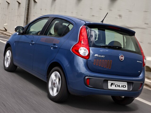 Fiat Palio traseira 2012 2017 Fiat Palio traseira 2012 2017