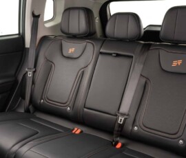 Jetour T1 interior banco traseiro Jetour T1 interior banco traseiro