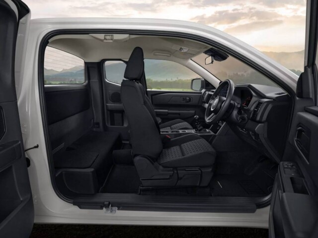 Mitsubishi Triton Street interior cabine estendida Mitsubishi Triton Street interior cabine estendida
