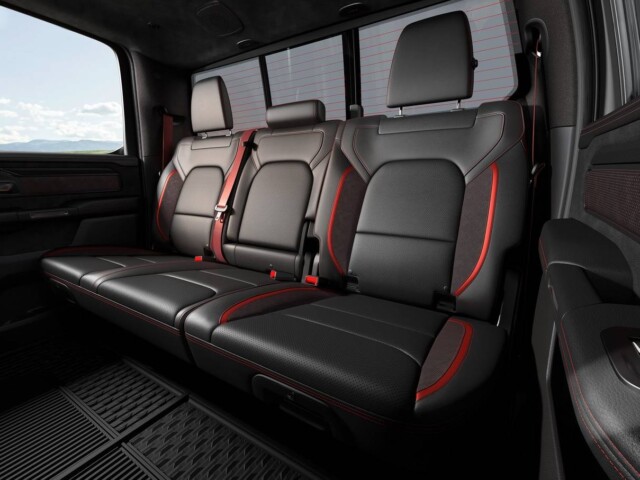 Ram 1500 SRT TRX 2027 interior banco traseiro Ram 1500 SRT TRX 2027 interior banco traseiro