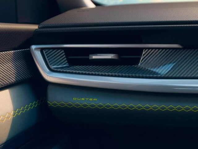 Renault Duster 2027 interior detalhe painel Renault Duster 2027 interior detalhe painel