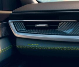 Renault Duster 2027 interior detalhe painel Renault Duster 2027 interior detalhe painel