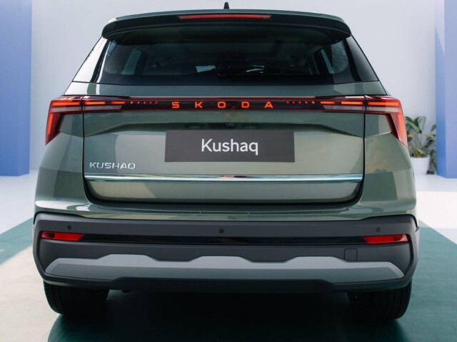 Skoda Kushaq 2026 traseira Skoda Kushaq 2026 traseira