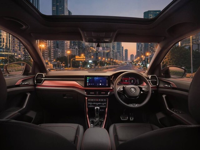 Skoda Kushaq 2026 interior Skoda Kushaq 2026 interior