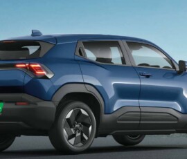 Suzuki e-Vitara traseira Suzuki e-Vitara traseira