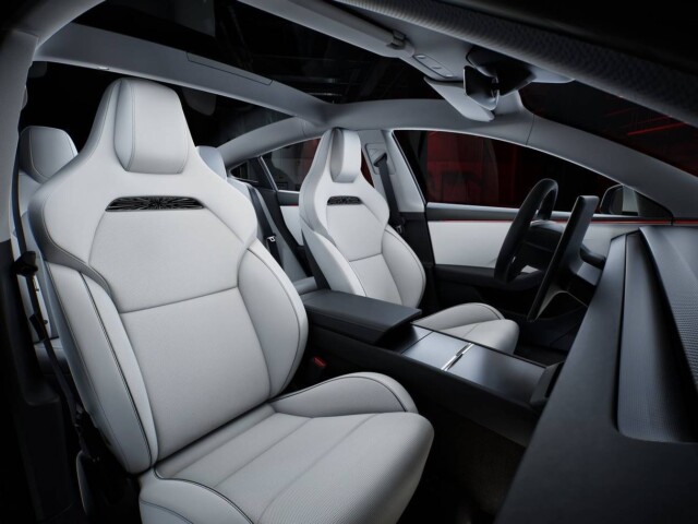 Tesla Model 3 interior Tesla Model 3 interior