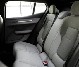 Volvo EX30 Cross Country interior banco traseiro Volvo EX30 Cross Country interior banco traseiro