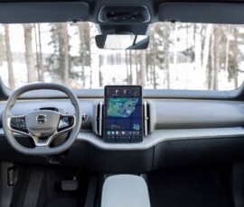 Volvo EX30 Cross Country interior painel Volvo EX30 Cross Country interior painel