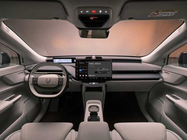 Volvo EX60 interior Volvo EX60 interior