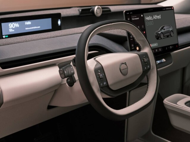 Volvo EX60 interior Volvo EX60 interior