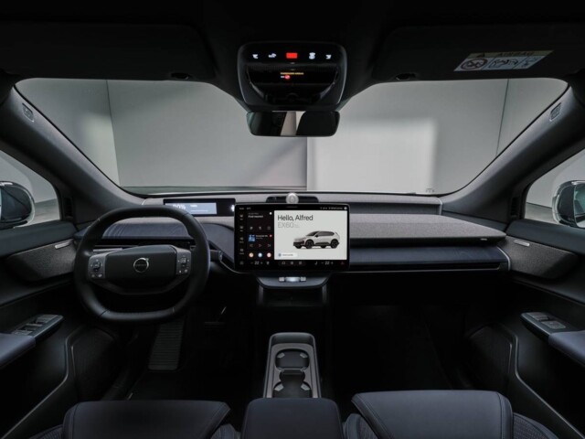 Volvo EX60 interior painel Volvo EX60 interior painel