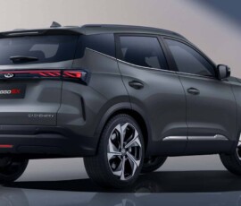 Chery Tiggo 5X 2027 traseira Chery Tiggo 5X 2027 traseira