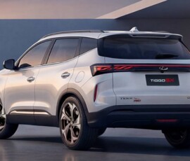 Chery Tiggo 5X 2027 traseira Chery Tiggo 5X 2027 traseira