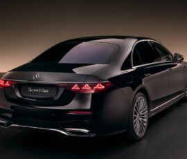 Mercedes Classe S 2027 traseira Mercedes Classe S 2027 traseira