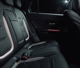 Mercedes GLC 53 AMG Coupe 2027 interior banco traseiro Mercedes GLC 53 AMG Coupe 2027 interior banco traseiro