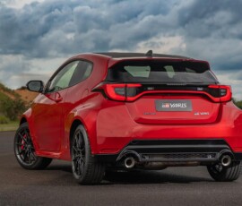 Toyota GR Yaris traseira Toyota GR Yaris traseira