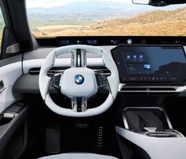 BMW iX3 2026 interior painel BMW iX3 2026 interior painel
