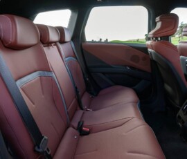 BMW iX3 2026 interior banco traseiro BMW iX3 2026 interior banco traseiro