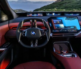 BMW iX3 2026 interior painel BMW iX3 2026 interior painel