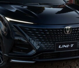 Changan Uni T detalhe dianteira Changan Uni T detalhe dianteira