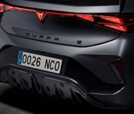 Cupra Born 2027 VZ detalhe traseira Cupra Born 2027 VZ detalhe traseira