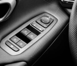 GAC GS3 interior detalhes portas GAC GS3 interior detalhes portas