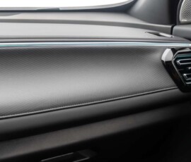 GAC GS3 interior detalhe revestimento softouch painel GAC GS3 interior detalhe revestimento softouch painel